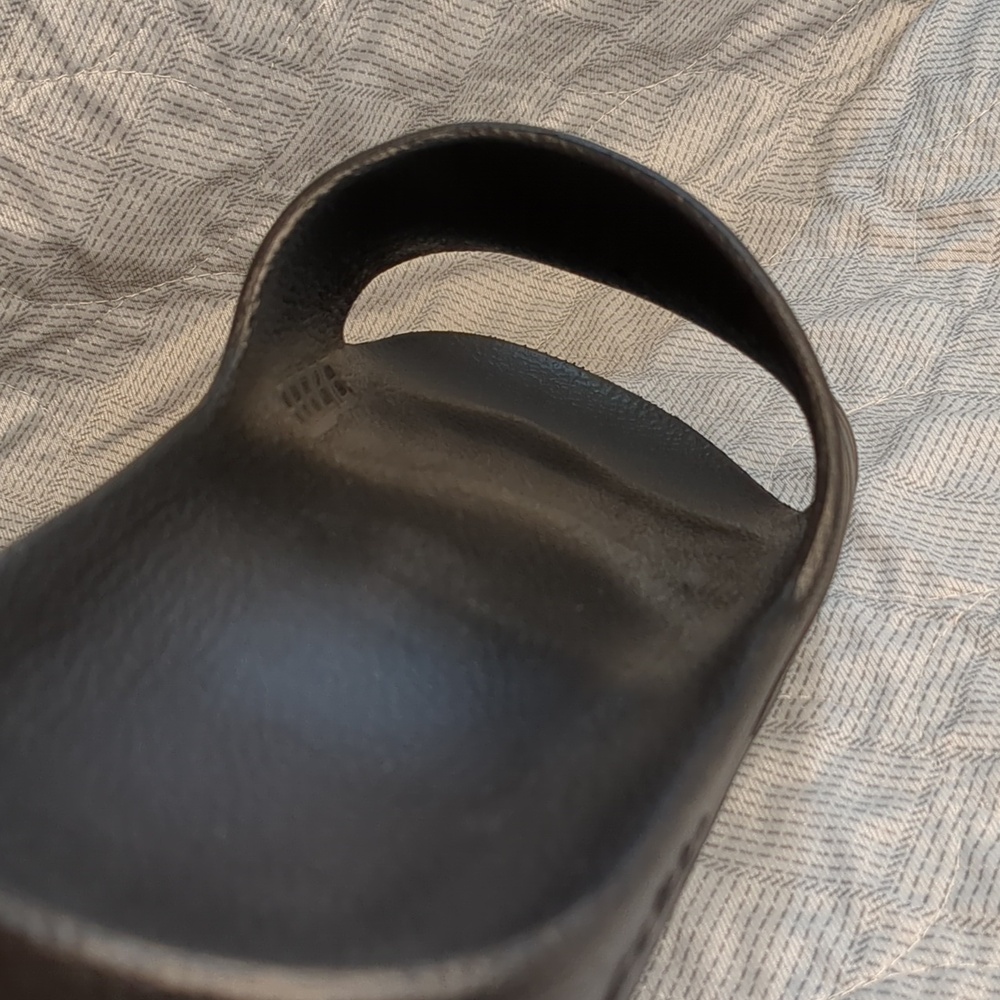 Adidas Black Slide Sandals - Picture 11 of 16